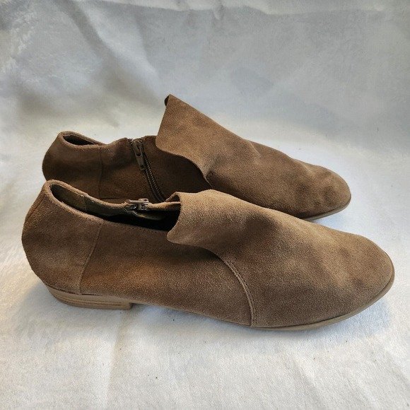 Nine West Tan Suede Loafers - Picture 1 of 10